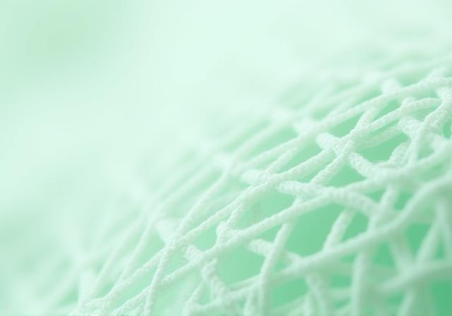 Bio-synthetic fabric detail showcasing natural plant-derived textures